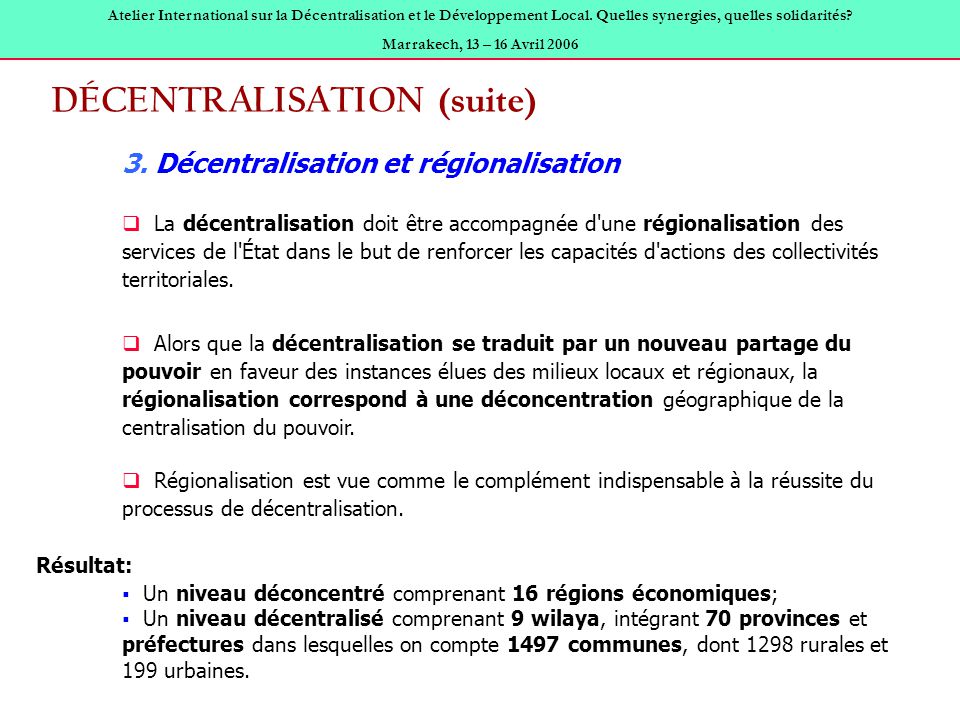 RAPPORT NATIONAL DU MAROC ppt télécharger